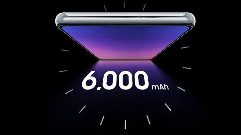 باتری 6000 میلی‌آمپر ساعت گوشی samsung f54