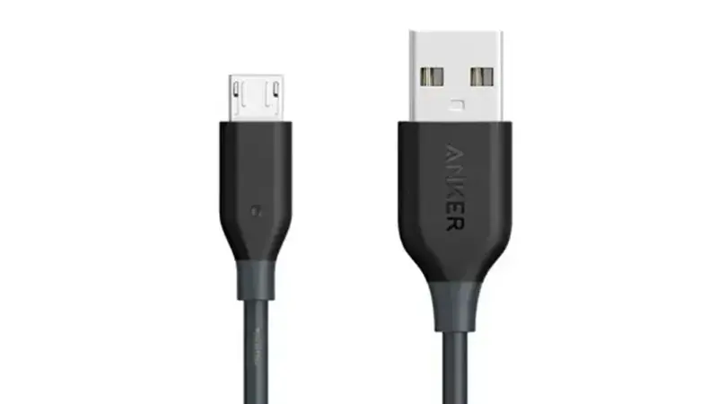 کابل شارژ انکر Anker PowerLine USB-A To Micro USB Cable- A8133