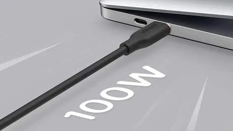 کابل شارژ انکر مدل PowerLine III Flow USB-C to USB-C