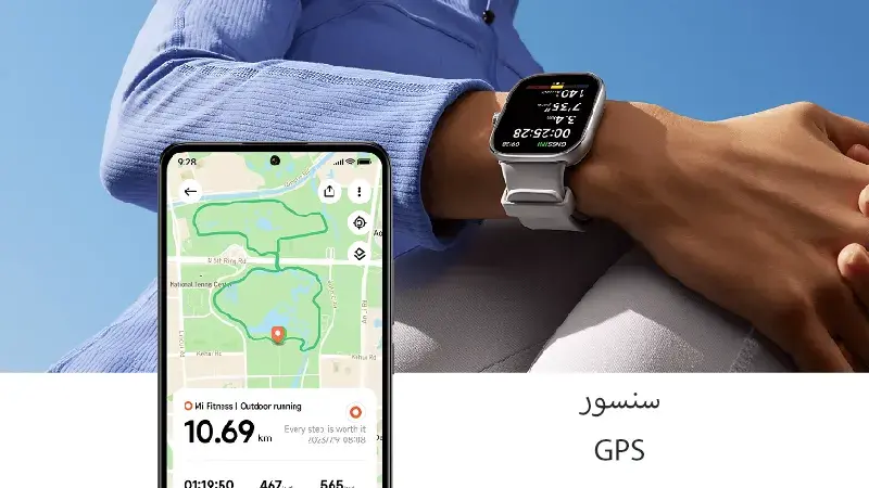 سنسورهای ساعت هوشمند شیائومی redmi watch 4