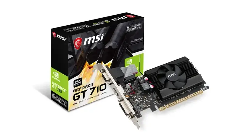 MSI Graphics Cards GT 710 2GD3H LP