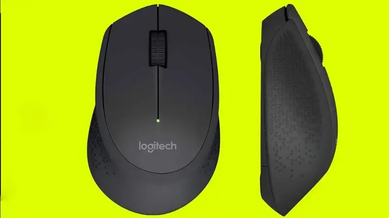 بدنه موس logitech m280 روی دست