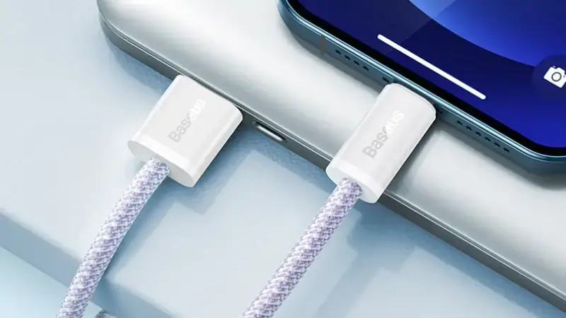 کابل باسئوس مدلDynamic2 Fast Charging Cable USB To ip