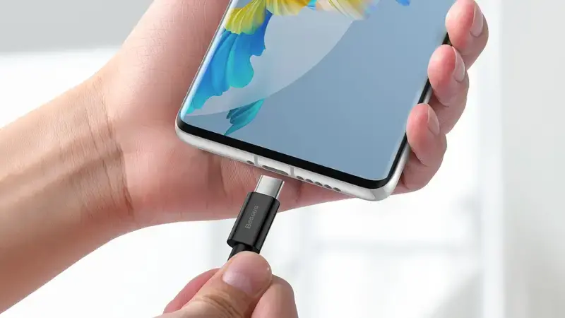 اتصال کابل  Baseus Superior Fast Charging Cable USB-A To USB-C