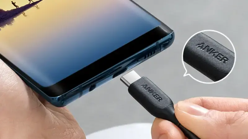 جنس بدنه کابل انکر  Powerline III USB C to C-مدل