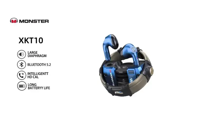 ویژگیهای هدفون گیمینگ مانستر Monster Airmars XKT10