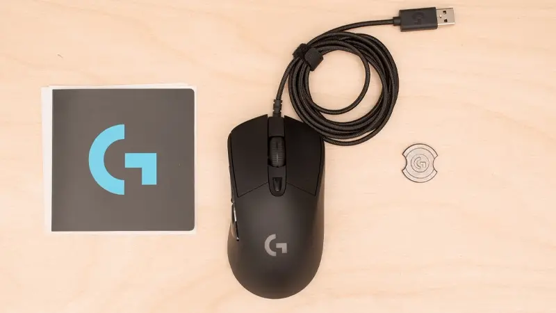 اقلام همراه موس گیمینگ باسیم لاجیتک مدل Logitech G403