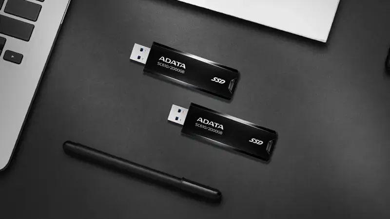 ویژگی‌های هارد اکسترنال ای دیتا Adata External Hard SSD SC610