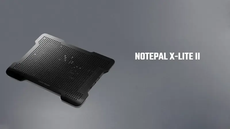 Cooler Master Notepal X-LITE II Slim Laptop Cooling Pad