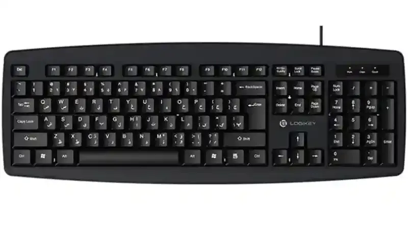 کیبورد با سیم لاجی کی مدل K113B