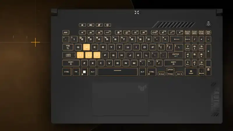 کیبورد لپ تاپ ایسوس مدل Asus TUF Gaming FX707VU