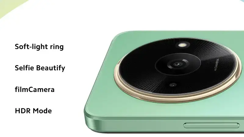 امکانات دوربین گوشی شیائومی Redmi a3x