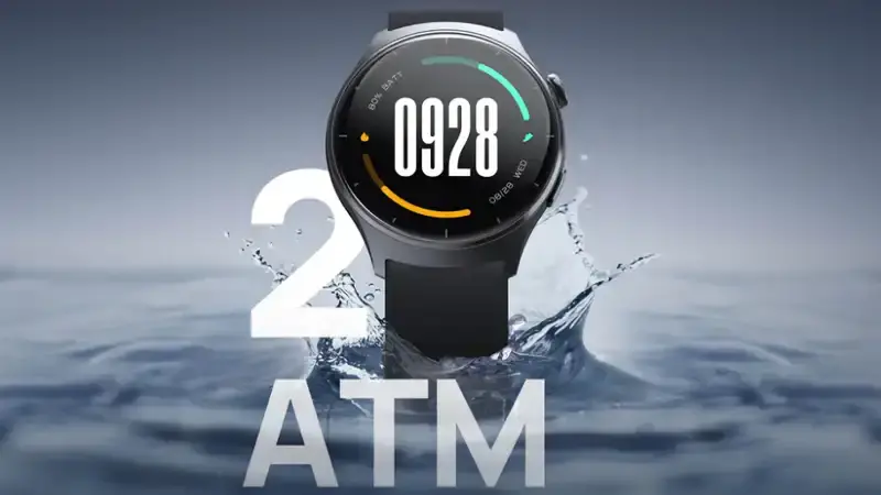 ویژگی ضد آب ساعت mibro lite 3