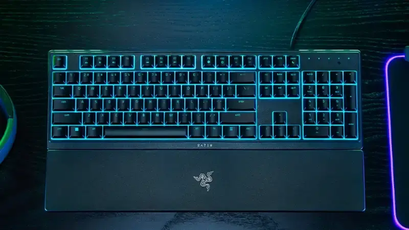 کیبورد باسیم ریزر مدل Razer Keyboard Ornata V3 X