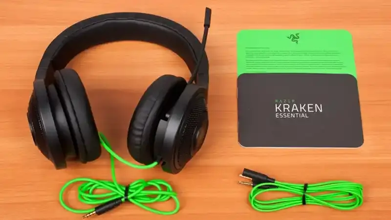 اقلام همراه هدست ریزر Kraken X Essential