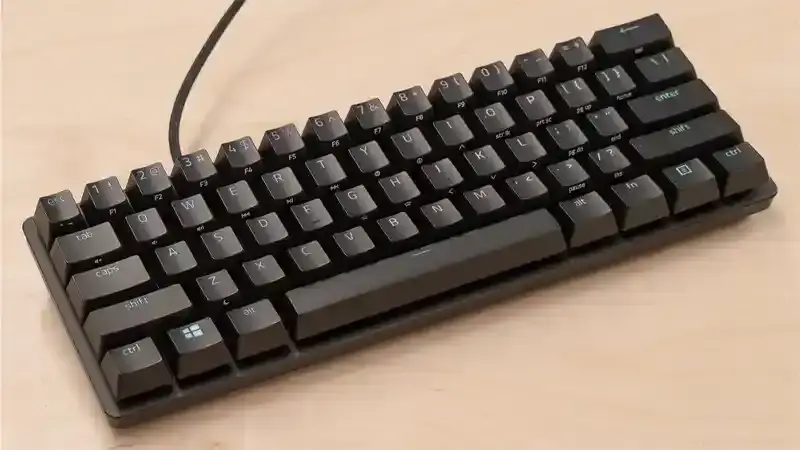 کیبورد گیمینگ با سیم ریزر مدل Huntsman Mini