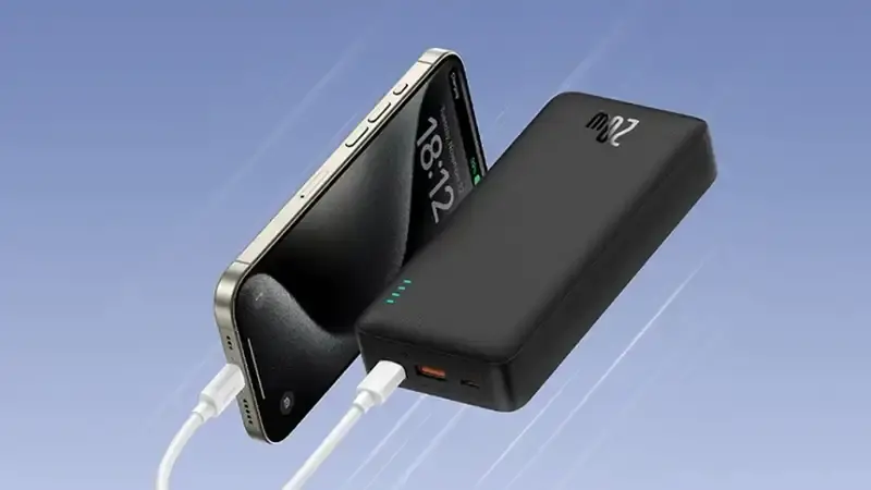 طراحی پاوربانک باسئوس مدل Airpow 20W