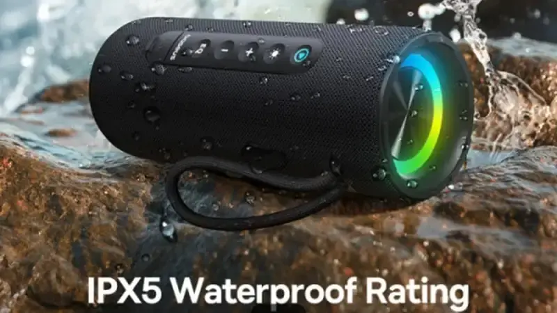 طراحی اسپیکر بلوتوثی قابل حمل باسئوس مدل AeQur VO20