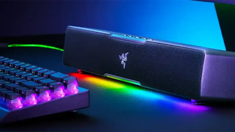 طراحی اسپیکر بلوتوثی قابل حمل ریزر مدل Leviathan V2 X