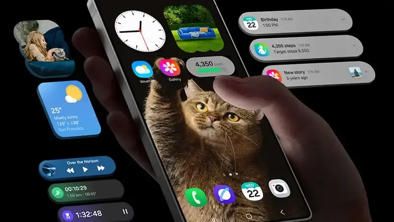 صفحه نمایش گوشی موبایل سامسونگ مدل Galaxy S25 Ultra 5G