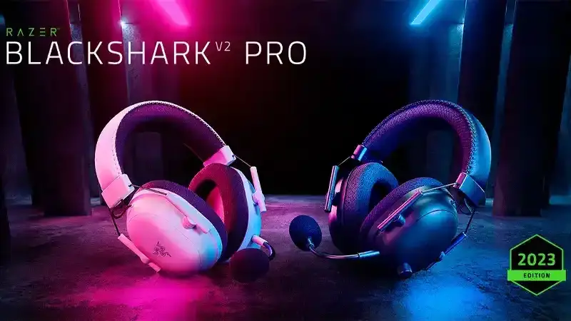 مشخصات هدست گیمینگ بی‌سیم ریزر مدل Blackshark V2 Pro