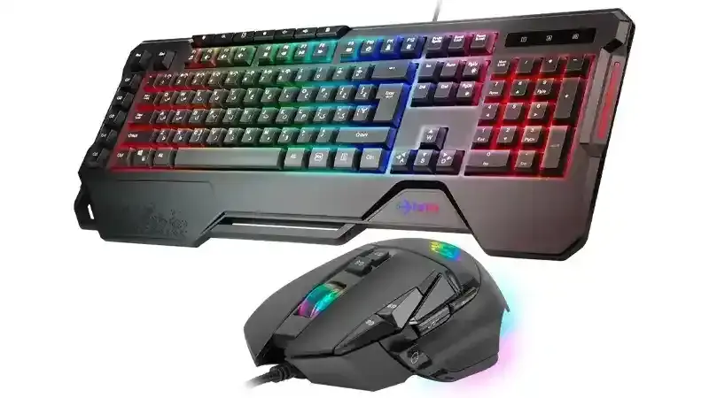 باندل کیبورد و ماوس گیمینگ کولرمستر مدل SGB3000 KKMF4