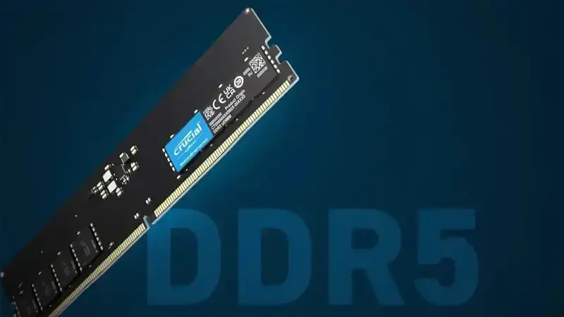 مشخصات رم دسکتاپ کروشیال مدل DDR5 4800Mhz UDIMM CL40 16GB