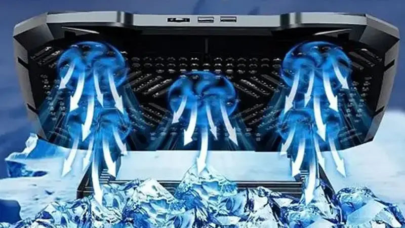 مشخصات پایه خنک کننده لپ تاپ کول کلد مدل F2 PLUS 5FAN