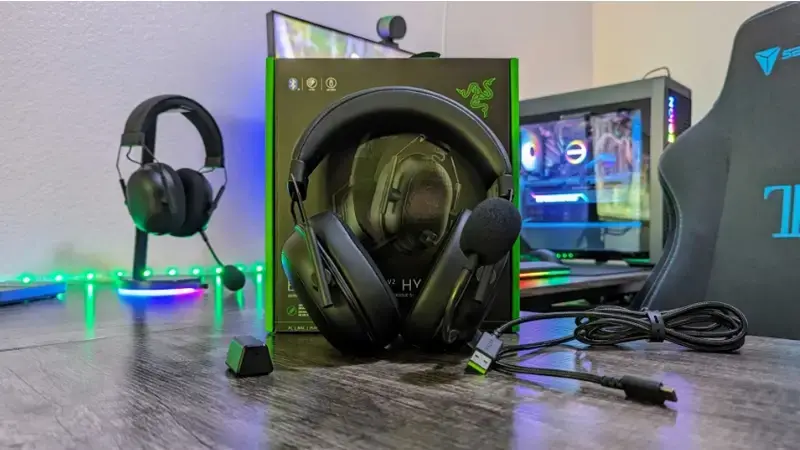 هدفون ریزر مدل Razer BlackShark v2 HyperSpeed