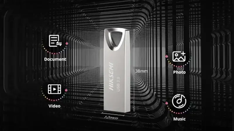 ابعاد فلش مموری هایک سمی USB-M200 USB 3.0