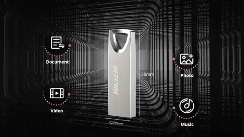 ابعاد فلش مموری هایک سمی USB-M200 USB 2.0