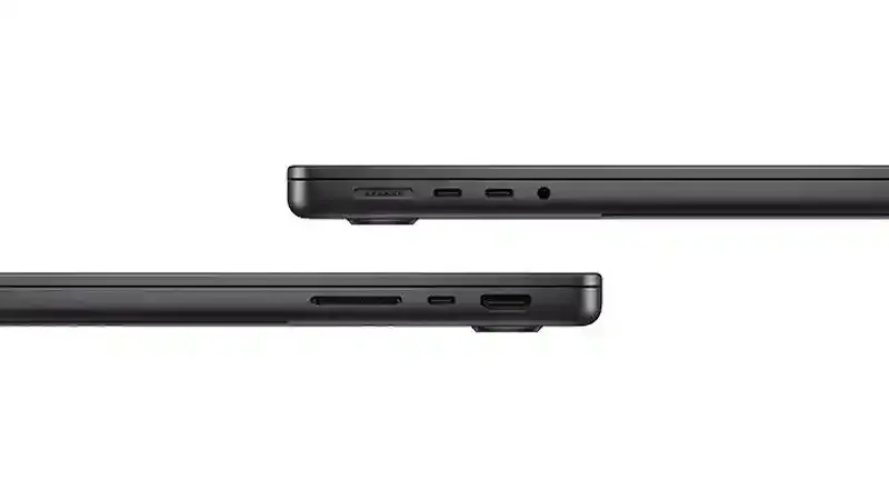 پورتهای لپ تاپ Apple MacBook M4 Pro