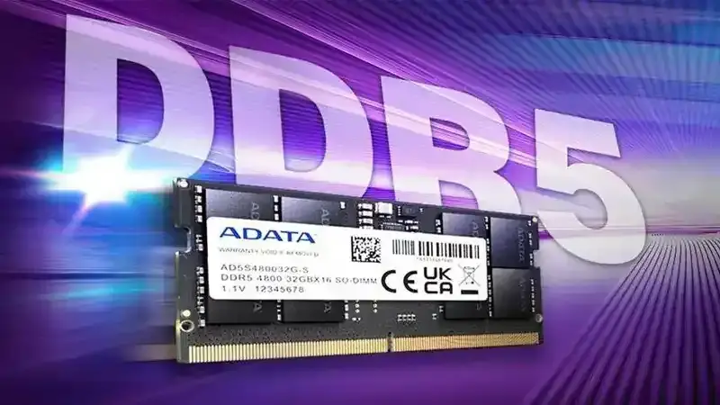 رم لپ تاپ ای دیتا مدل DDR5 4800MHz S SO-DIMM ظرفیت 16 گیگابایت