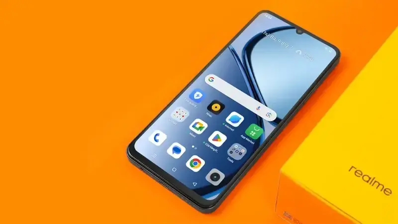 صفحه نمایش realme C61