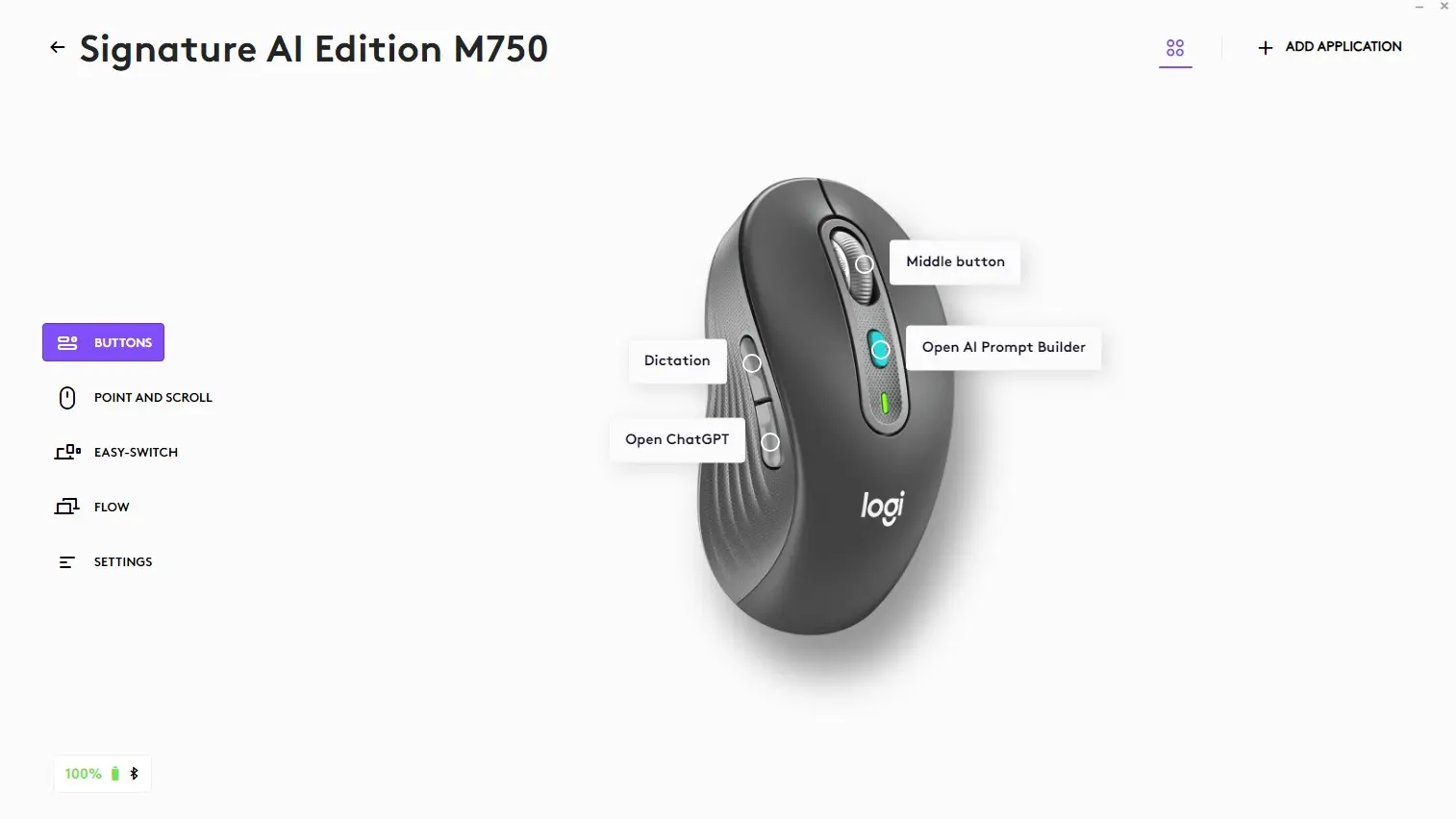 ماوس بی سیم لاجیتک مدل Signature Plus M750