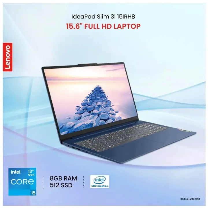 لپ تاپ لنوو مدل IdeaPad Slim 3 15IRH8
