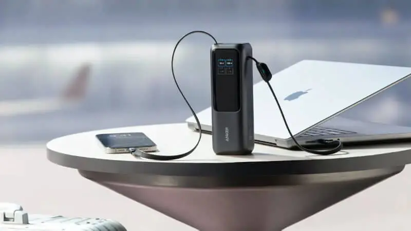 طراحی و ویژگی‌های پاوربانک 165W انکر مدل Zolo-A1695 با ظرفیت 25000 میلی‌ آمپر ساعت