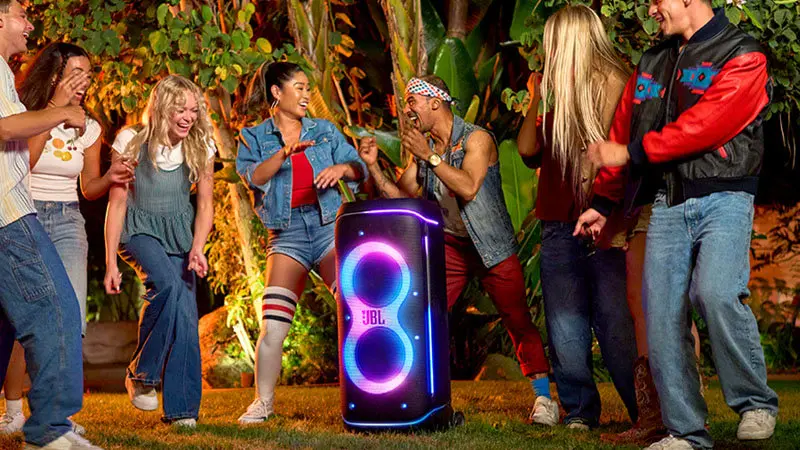 طراحی اسپیکر بلوتوثی جی بی ال مدل JBL PartyBox Stage 720