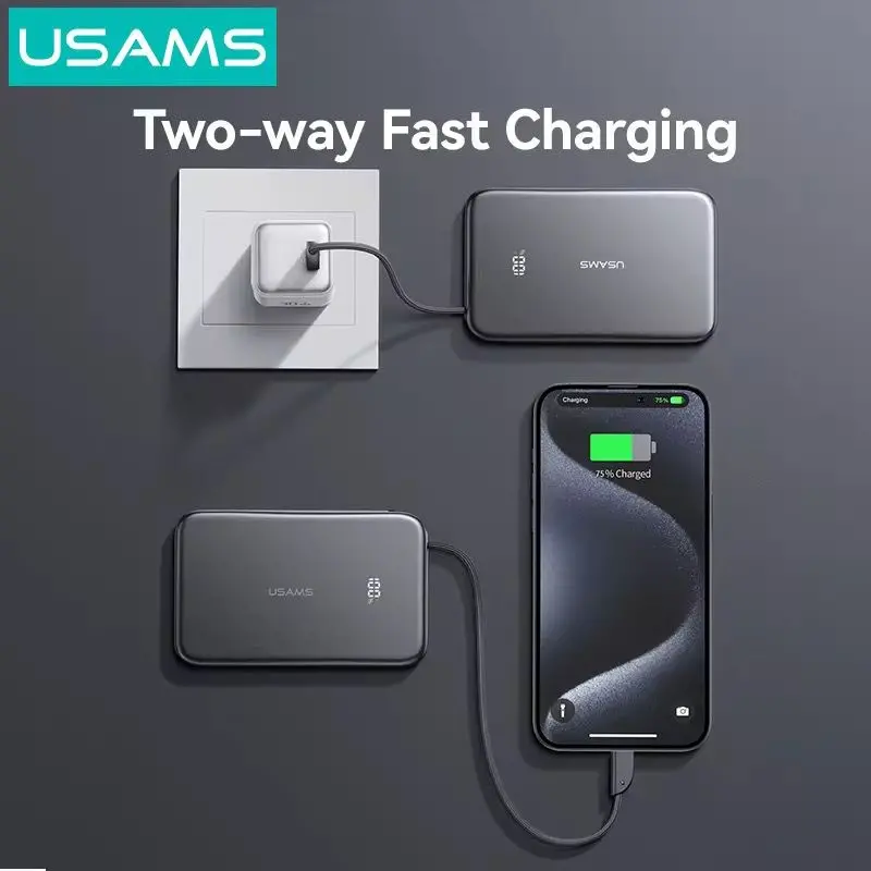 ابعاد و قابلیت حمل پاوربانک مگنتی یوسمز US-CD227