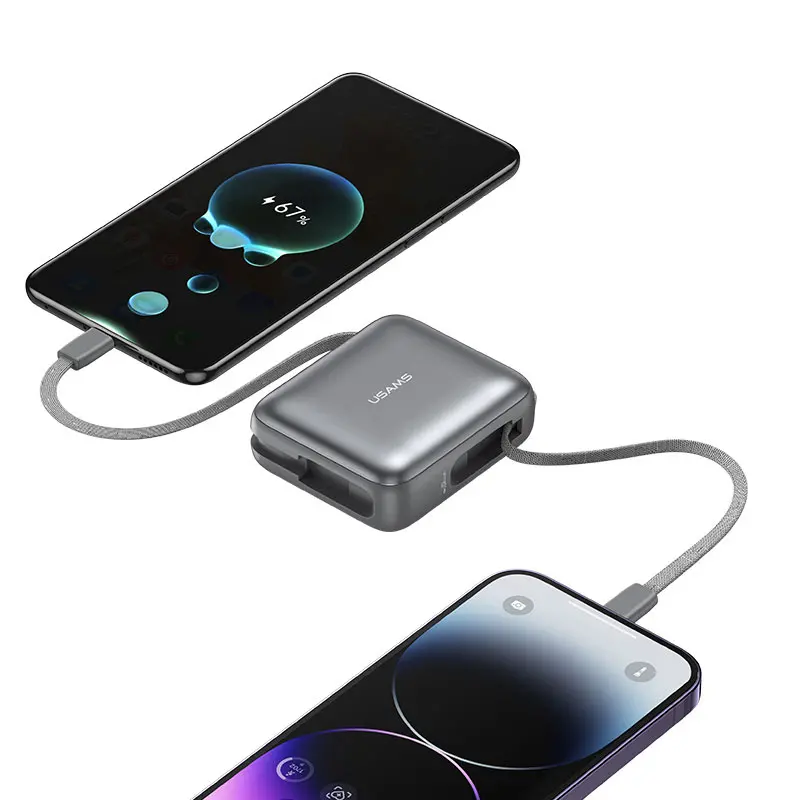 اتصالات و سرعت شارژ پاوربانک یوسمز US-CD240