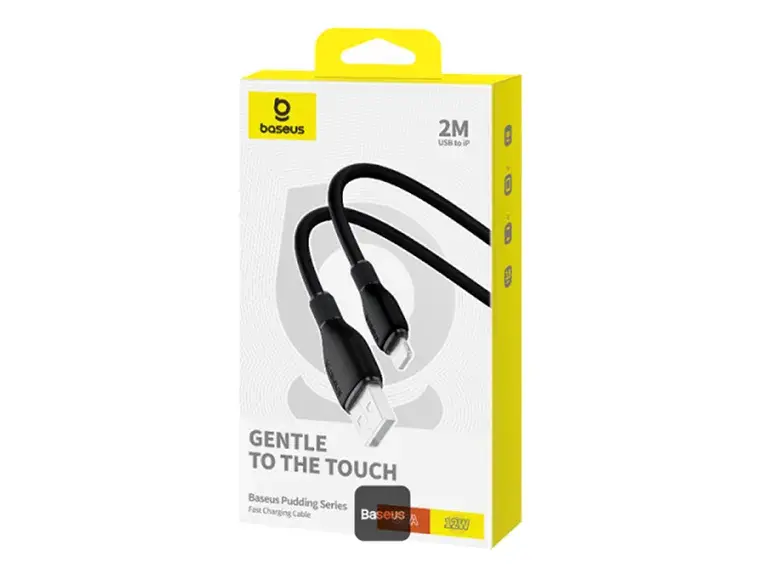 بسته بندی کابل USB to iP باسئوس Pudding Series