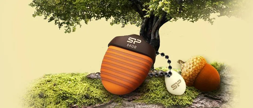 طرح بلوط فلش مموری سیلیکون پاور Touch T30