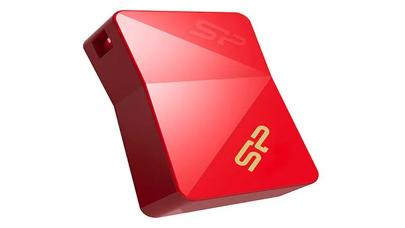 فلش قرمز رنگ Jewel J08 سیلیکون پاور