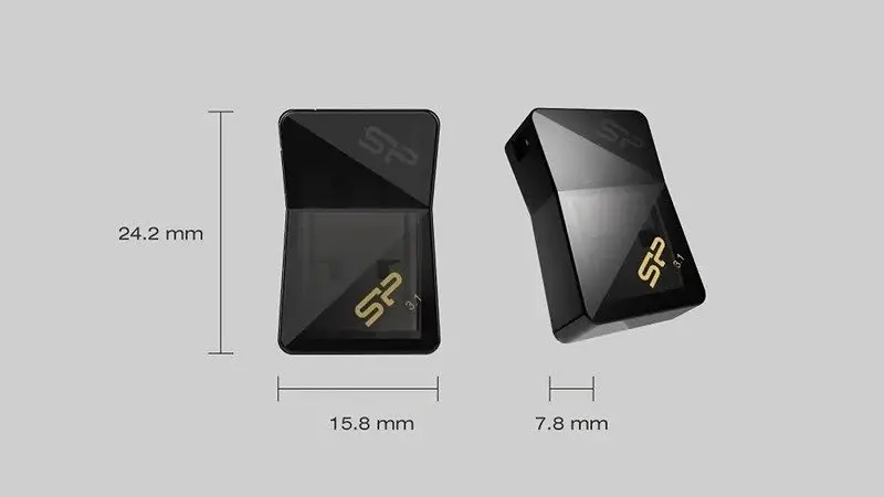 ابعاد فلش مموری Silicon Power Jewel J08