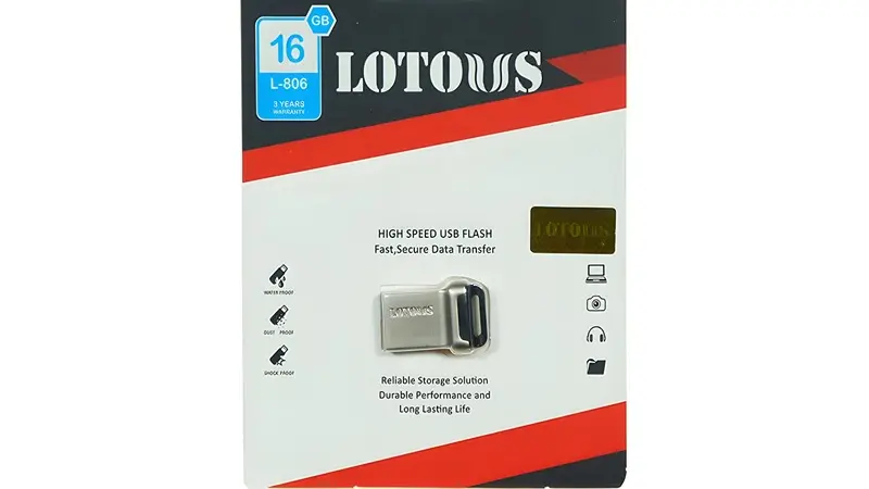 بسته بندی فلش مموری لوتوس L806