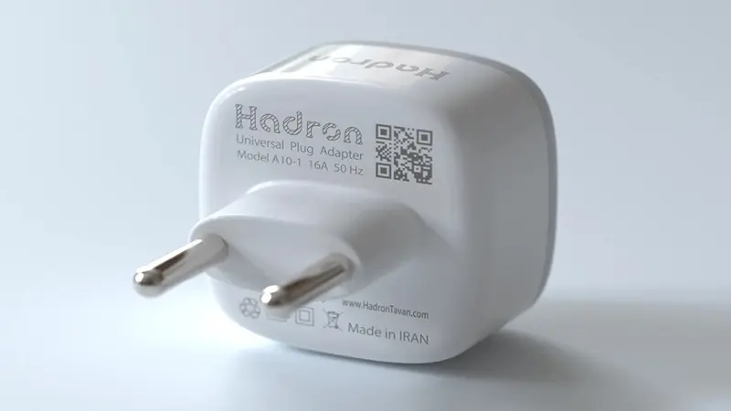 دوشاخه دوتایی هادرون A10 تبدیل 3 به 2