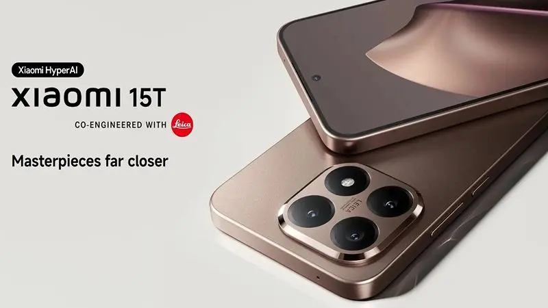 زاویه ای از گوشی پر قدرت شیائومی 15T
