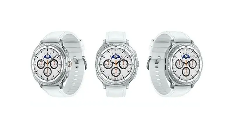 ساعت هوشمند 46 میلی‌متری سامسونگ Galaxy Watch 8 Classic از زوایای مختلف