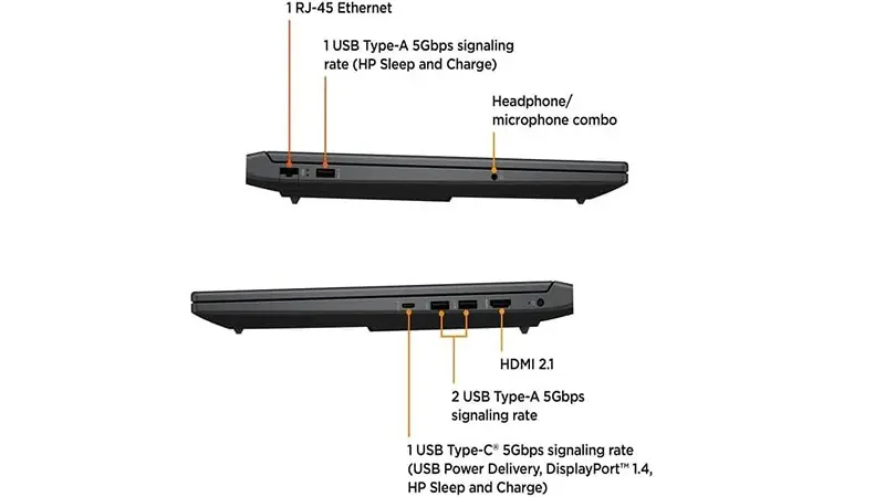 انواع پورت و اتصالات لپ تاپ Fa2013DX