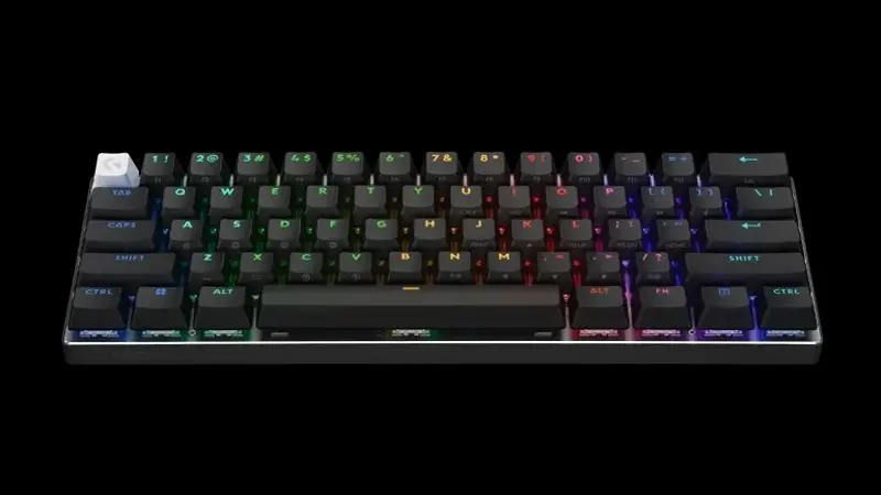 نمایی از کیبورد گیمینگ لاجیتک X 60